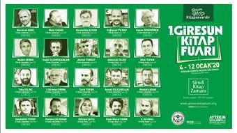 Giresun 1.Kitap Fuarı 14 Ocak'ta Açılıyor