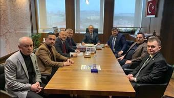 Başkan Emür Ankara'da önemli görüşmeler gerçekleştirdi
