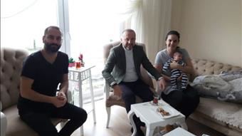 Başkan Emür Halkın İçinde Olmaya Devam Ediyor