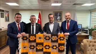 BAŞKAN EMÜR’ÜN, GENÇLİK VE SPOR BAKANLIĞI ZİYARETİ