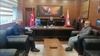 Başkan Emür'den İl Emniyet Müdürüne ziyaret