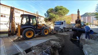 KABACAKUZ SOKAK’TA YENİ ALTYAPI ÇALIŞMALARI BAŞLADI