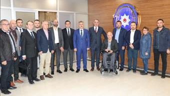KENT KONSEYİNDEN GİRESUN EMNİYET MÜDÜRÜ SN. FAHRİ AKTAŞ’A ZİYARET